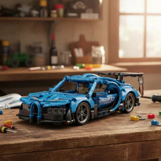 Blocos de Montar ToyStop(R) Carro Speed Tycole Science 447pç
