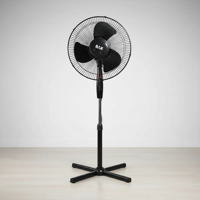 Ventilador De Pedestal Silencioso Coluna Ajustável 45w | Shopee Brasil