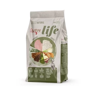 Ração Quatree Life Cães Adultos Raças Médias e Grandes Sabor Frango e Arroz 15Kg em Oferta na Shopee