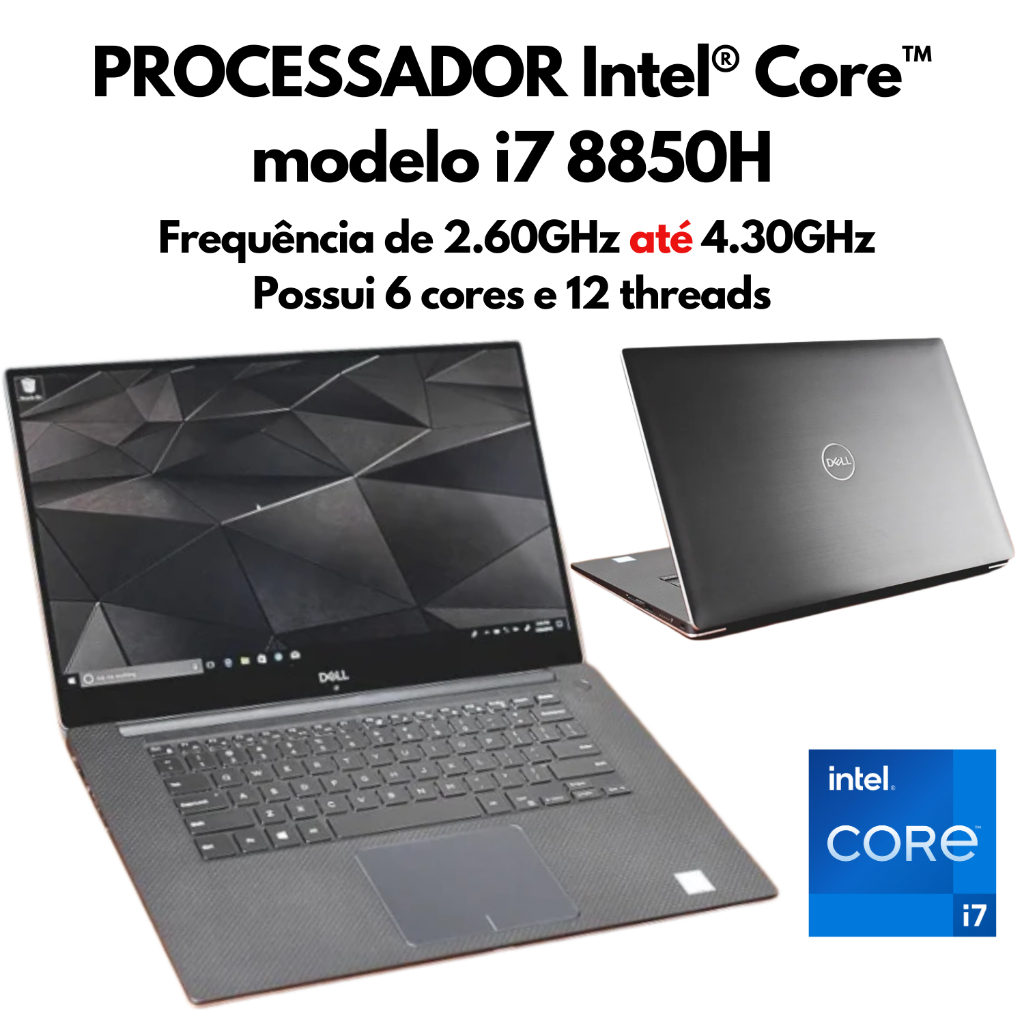 Notebook Dell Precision 5530 I7 Ssd 512gb 16gb Vídeo Nvidia Quadro