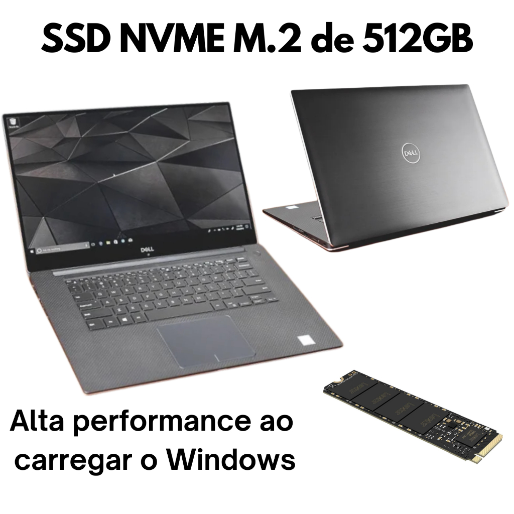 Notebook Dell Precision 5530 I7 Ssd 512gb 16gb Vídeo Nvidia Quadro