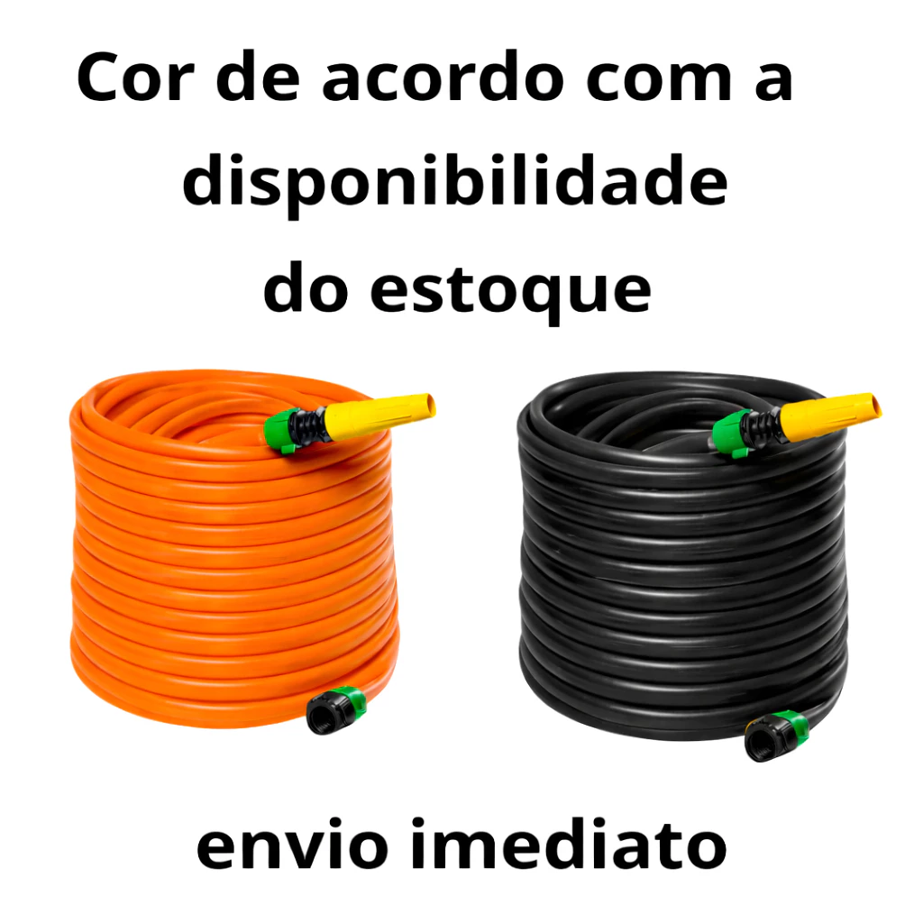 Mangueira de Jardim Anti-Torção e Anti-Dobras -5 ate 50 Metros - Imagem 3