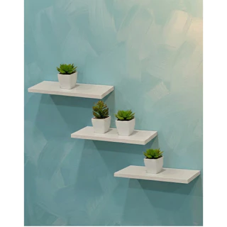 Kit com 3 Prateleiras 20cm Organizador para Banheiro, Cozinha e Quarto - Pequena Decorativa Moderna em Oferta na Shopee