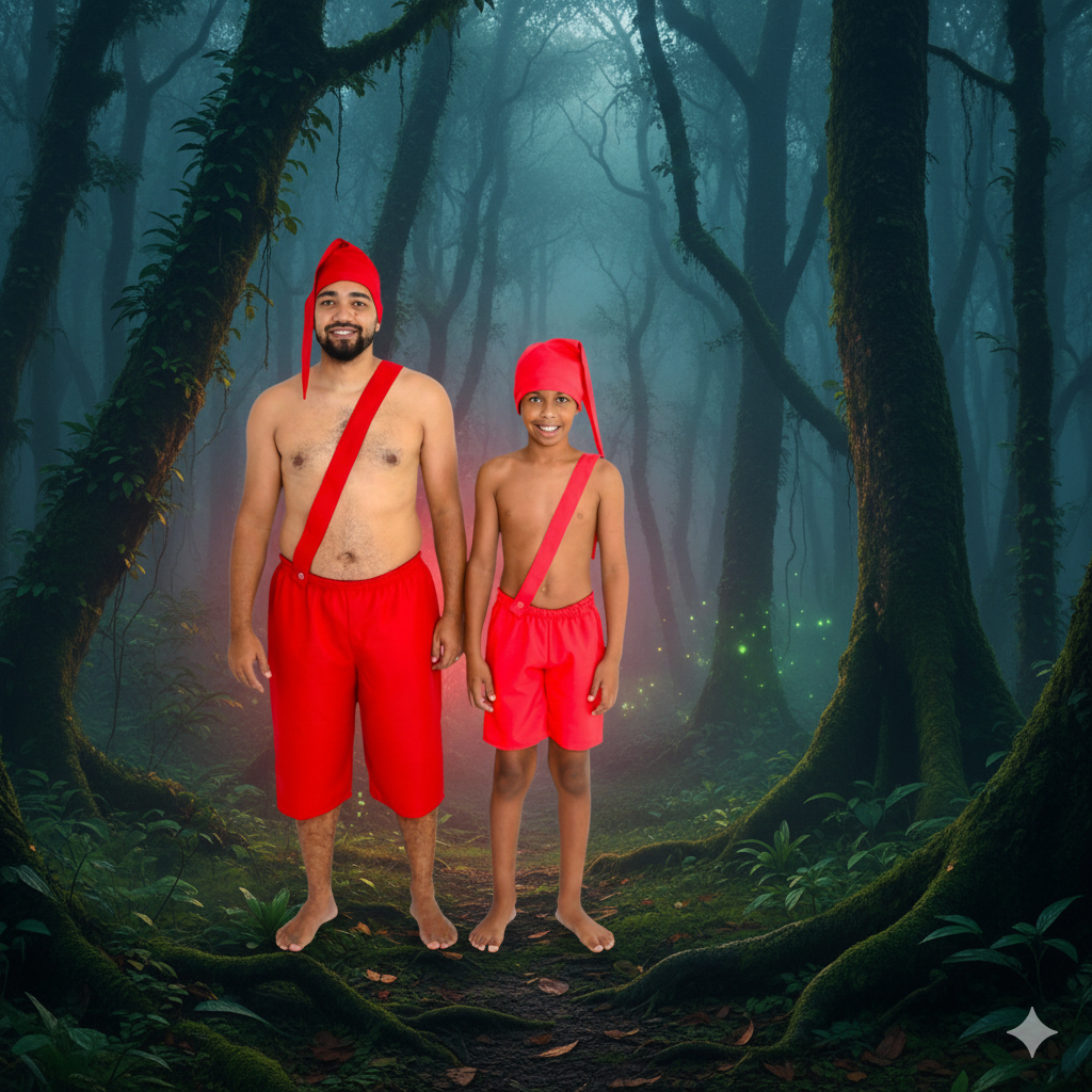 Fantasia Saci Pererê Cosplay Adulto e Infantil - Cosplay | Shopee Brasil