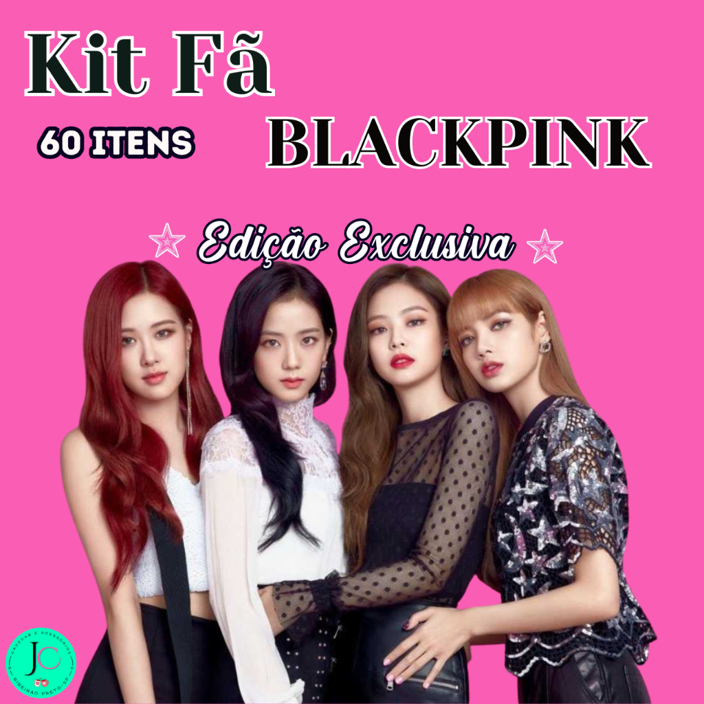 Kit Fã BlackPink - com 60 ITENS | Shopee Brasil