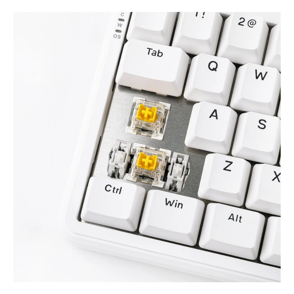 Teclado Magnético Ajazz ak680 max he interruptor de efeito hall 60
