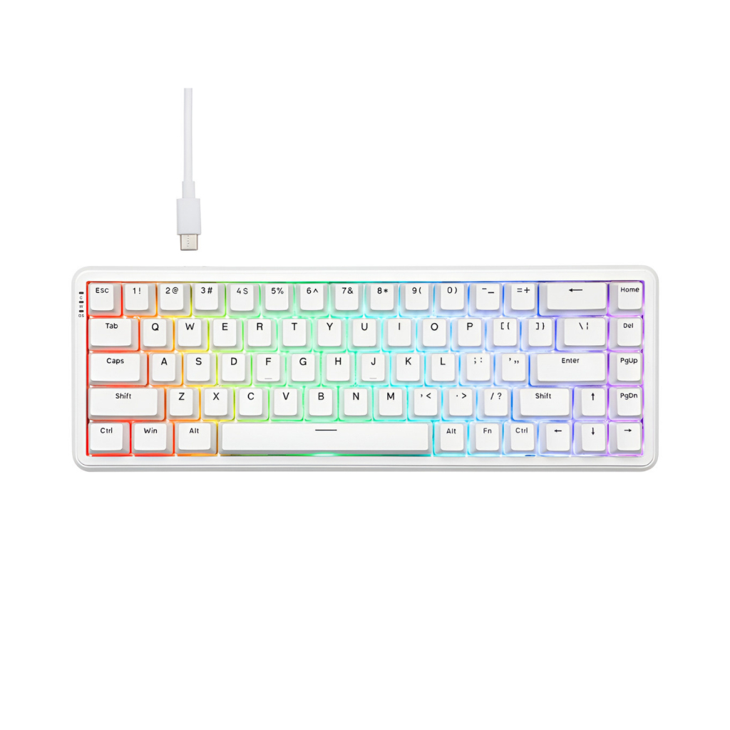 Teclado Magnético Ajazz ak680 max he interruptor de efeito hall 60