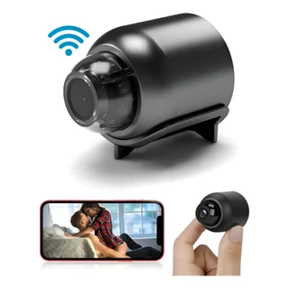 Mini Câmera Inteligente Droxent X5 X5 Full Hd Wifi 1080p Ful Preto em Oferta na Shopee