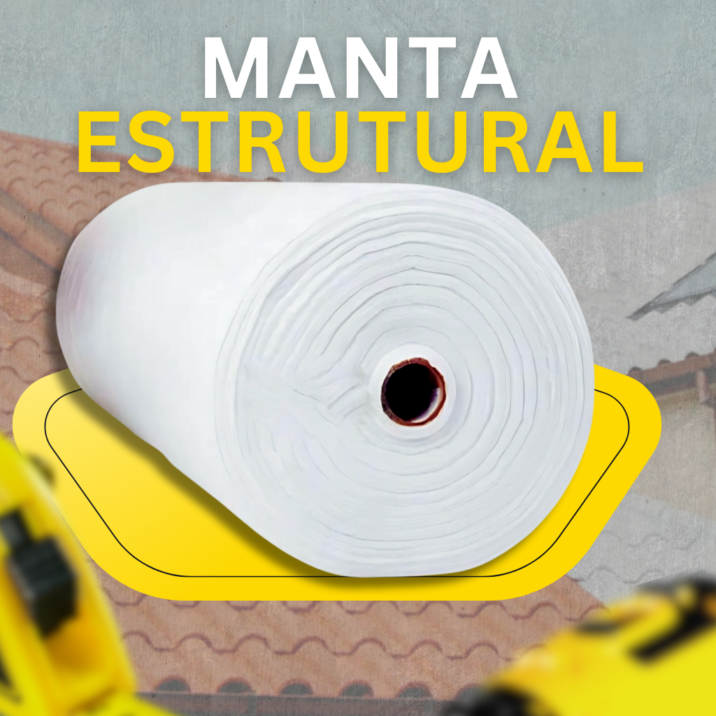 Manta Estrutural - Impermeabilizante Para Laje, Telhado e Parede Contra ...