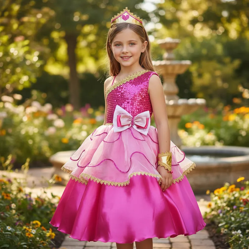 FANTASIA BARBIE ESCOLA DE PRINCESAS INFANTIL/JUVENIL (1 A 14 ANOS ...