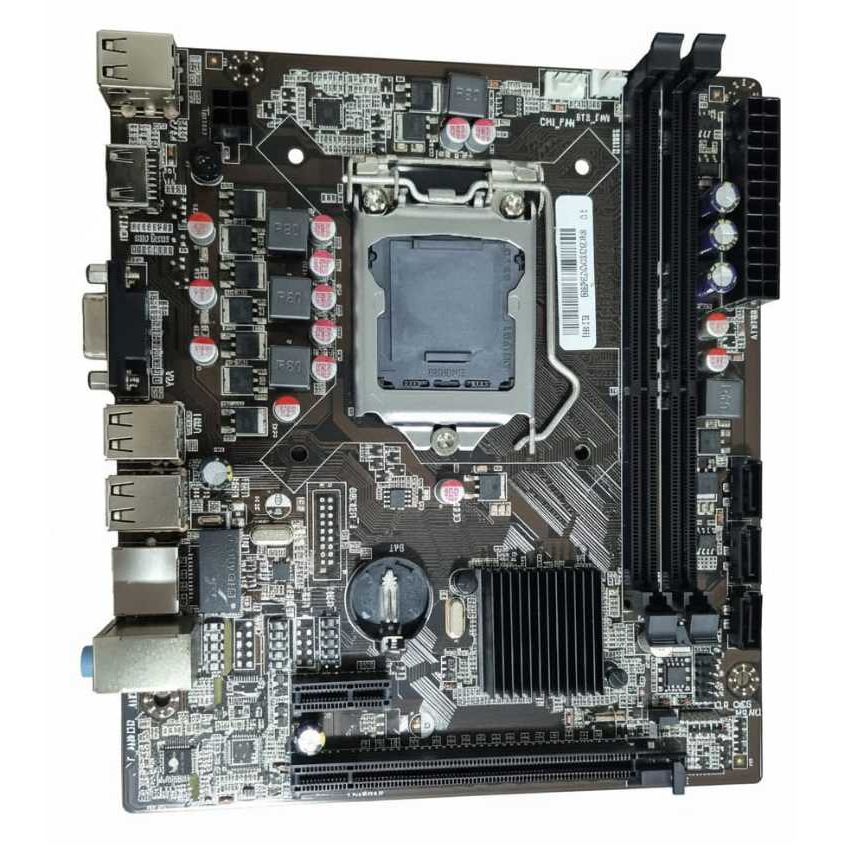 碁盤 Placa Mãe ZX-H61c Preto LGA 1155 DDR3 | Shopee Brasil