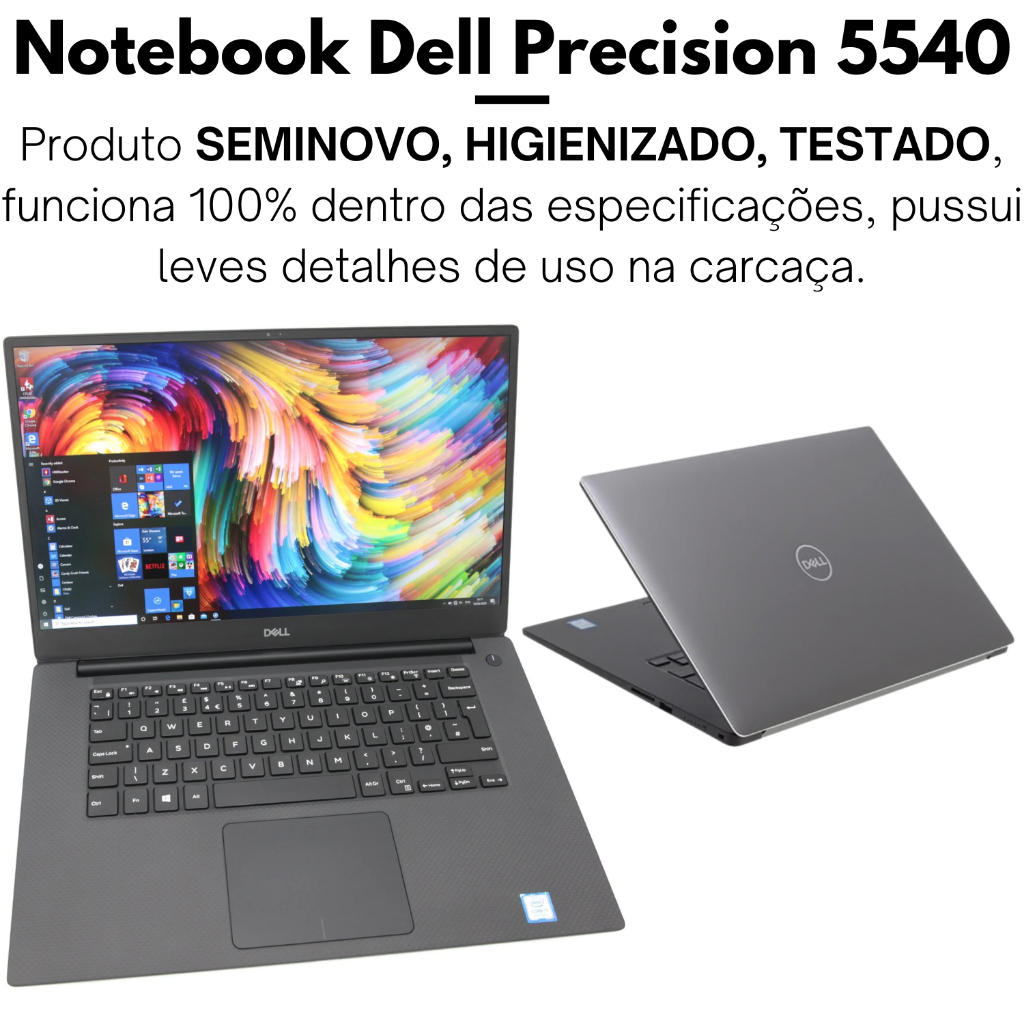 Windowsノート本体 Precision5540 Corei7-9750H 16GB Quadro Notebook Dell Precision 5540 UHD i7-9750h, 32Gb, SSD 1TB, Placa