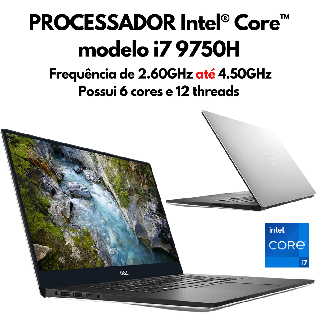 Notebook Dell Precision 5540 Core i7 9750H Ssd 1TB 16gb Vídeo