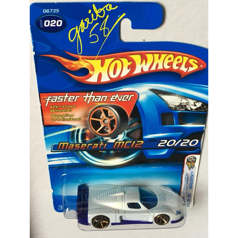 HOT WHEELS MASERATI MC12 2005 FIRST EDITIONS RODAS FTE GARIBA58