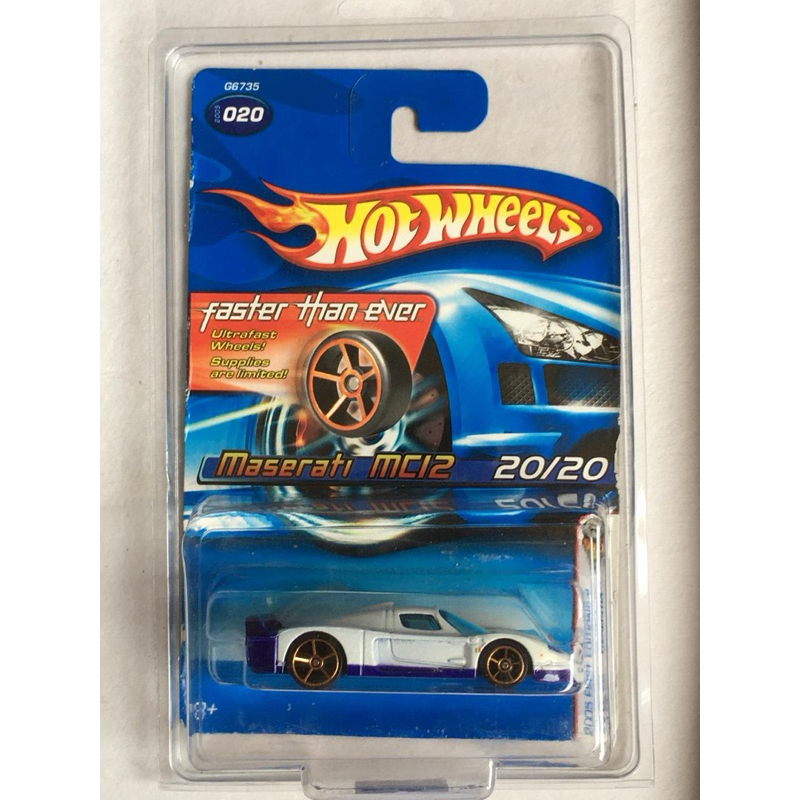 HOT WHEELS MASERATI MC12 2005 FIRST EDITIONS RODAS FTE GARIBA58