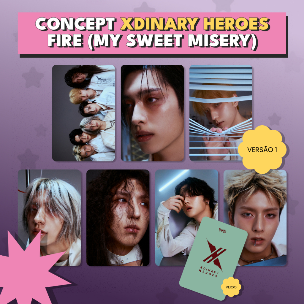 BG24.Xdinary.Heroes - Photocards fandmade K-pop - cards