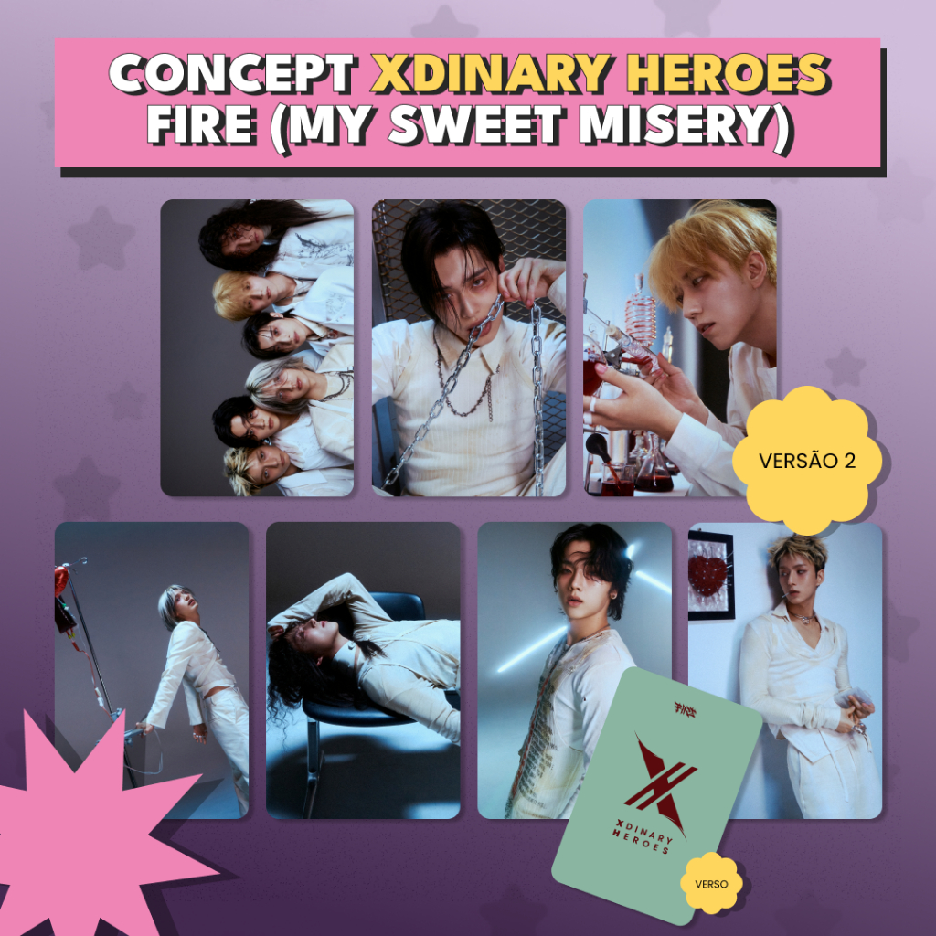 BG24.Xdinary.Heroes - Photocards fandmade K-pop - cards