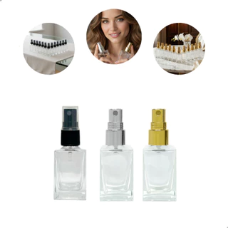Kit 10 Frascos Cubo 30ml Válvula Spray Luxo em Oferta na Shopee