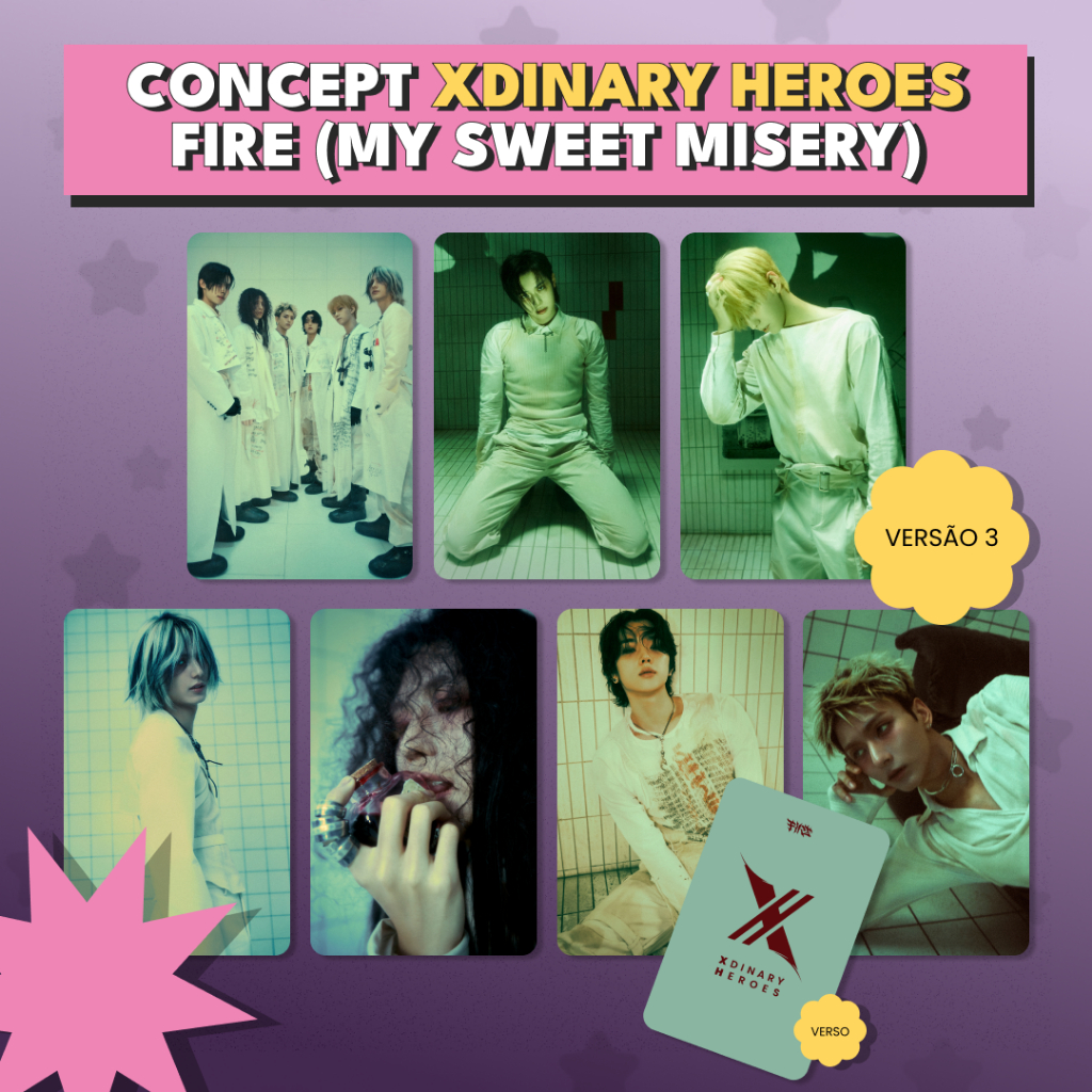 BG24.Xdinary.Heroes - Photocards fandmade K-pop - cards