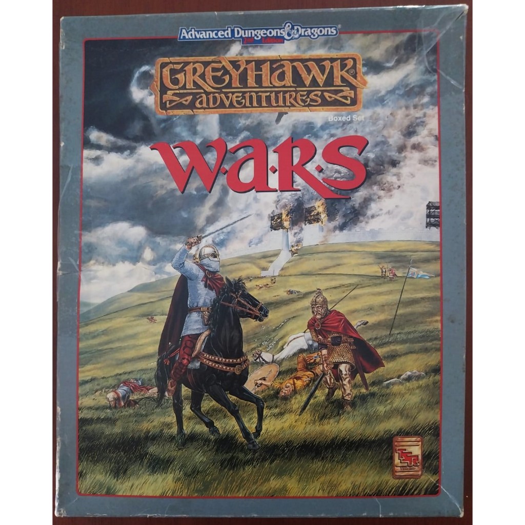 Greyhawk Adventures Wars - Box - Advanced Dungeons & Dragons | Shopee ...