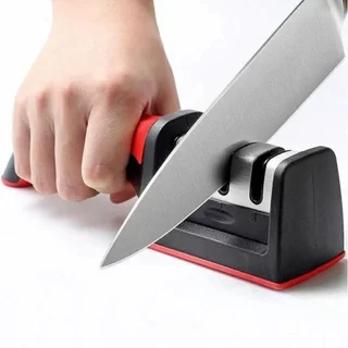 KIt Com 3 Afiador Amolador De Facas 3 Opções De Afiar Profissional em Oferta na Shopee