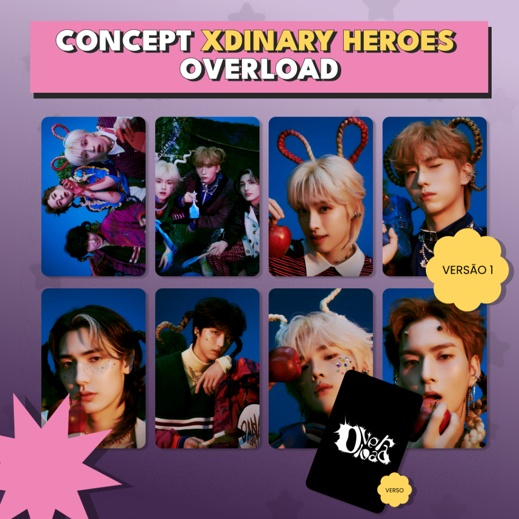 BG21.Xdinary.Heroes - Photocards fandmade K-pop - cards