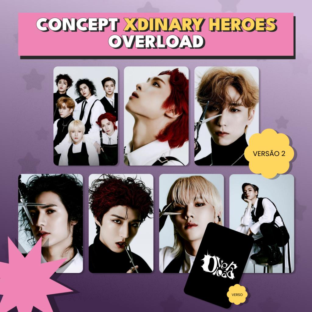 BG21.Xdinary.Heroes - Photocards fandmade K-pop - cards