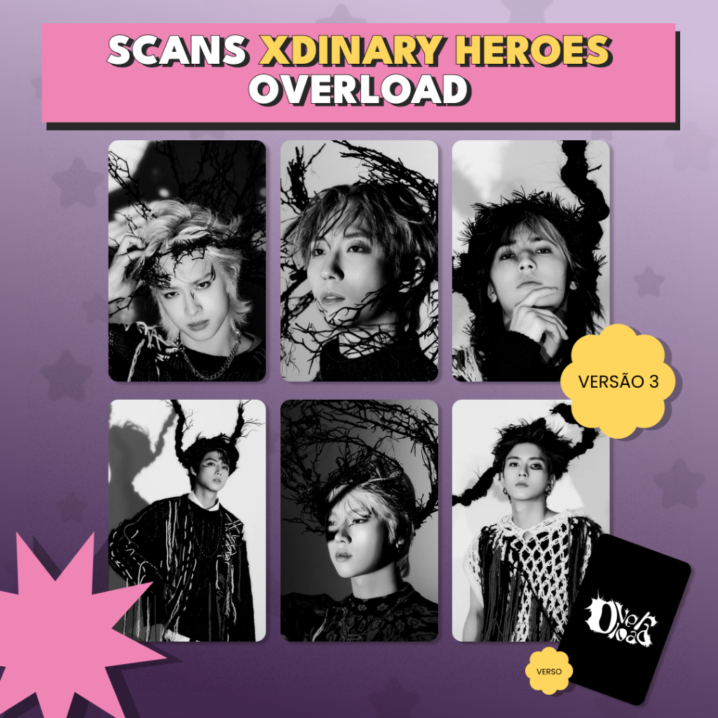 BG21.Xdinary.Heroes - Photocards fandmade K-pop - cards