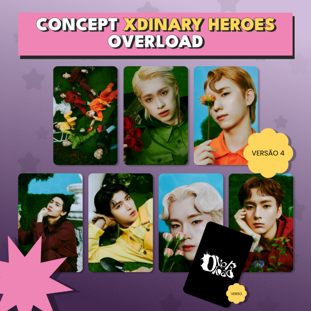BG21.Xdinary.Heroes - Photocards fandmade K-pop - cards
