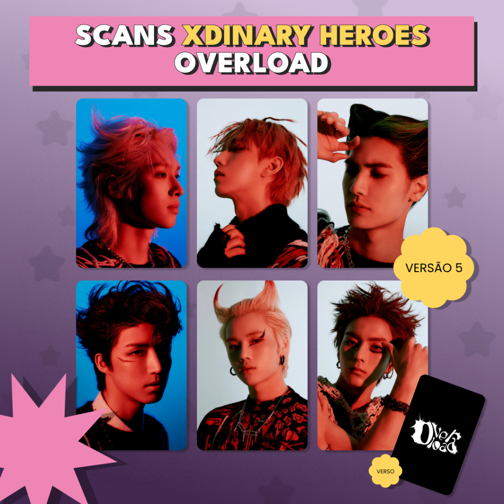 BG21.Xdinary.Heroes - Photocards fandmade K-pop - cards