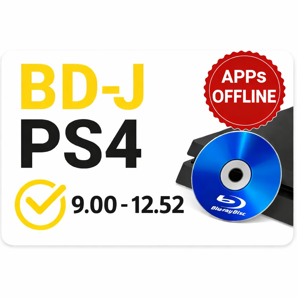 Disco Blu Ray Desbloqueio Playstation 4 BDJB BD-JB PS4 fw 9.00