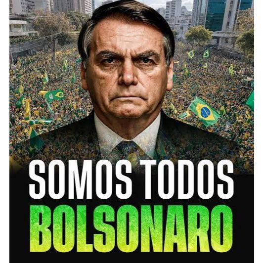 ADESIVO BOLSONARO PARA CARRO I Somos todos Bolsonaro I 25X25CM | Shopee ...