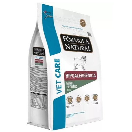 Ração Fórmula Natural Vet Care Cães Hipoalergênicos Porte Mini e Pequeno 10,1kg