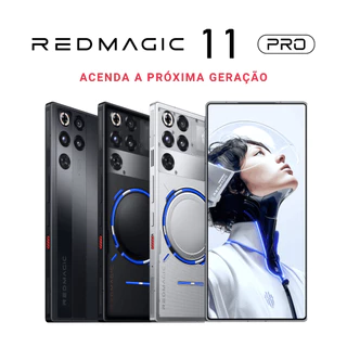 REDMAGIC 11 Pro, celular gamer 144Hz, Android 5G, 12/16GB+256/512GB, Snapdragon 8 Elite Gen 5, AMOLED Full HD de 6,85"
