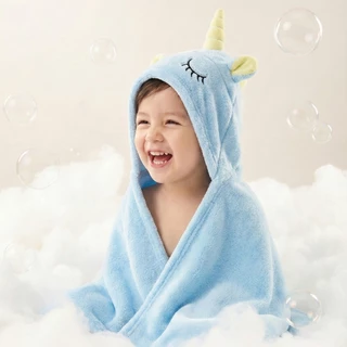 ✨【Novidades】Toalha de Banho Bebê Com Felpuda Capuz Infantil Recém Nascido com Orelhinha Menino e Menina 140 x 70cm em Oferta na Shopee