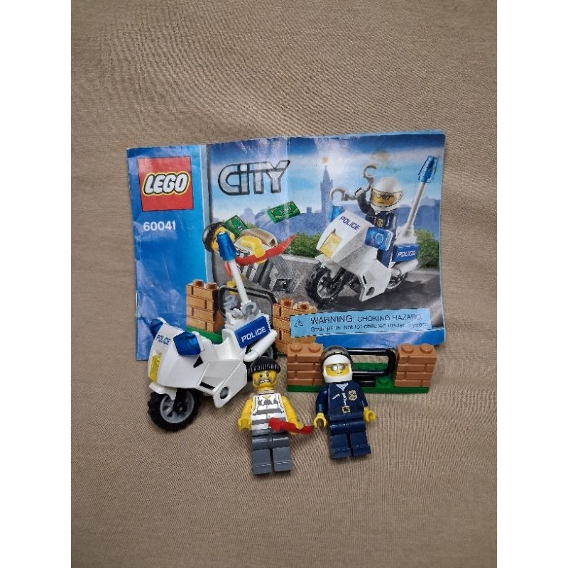 Lego City 60041 Crook Pursuit | Shopee Brasil