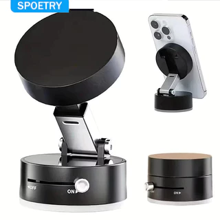 360°Suporte dobrável para celular Suporte magnético de adsorção de carro Envio rápido