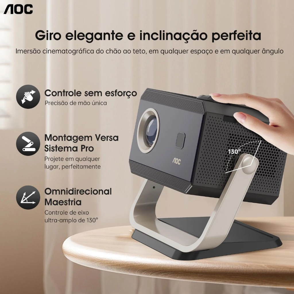 aoc-projetor-18000lumens-smart-android-9-projetor-4k-ultra-hd-hdmi-wifi-bluetooth-led-home-theater 3
