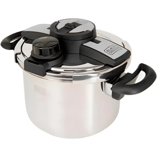 Panela Pressão Black Decker Inox 6L Pro Fechamento Externo em Oferta na Shopee