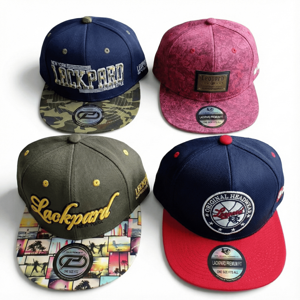 Promoção Boné Aba Reta Snapback Colorido Leopard Original 8
