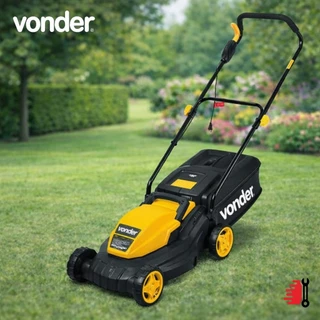Máquina Para Cortar Grama Com Recolhedor 1.000 W MGV 1001 220 V Vonder Limpeza e Manutenção Jardim