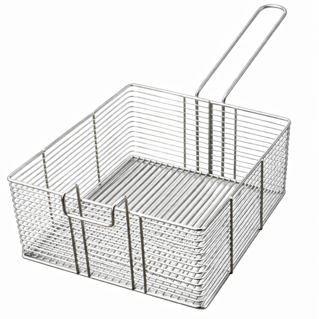 Cesto de Fritura Gomes Inox para Fritadeira 5 Litros e 10 Li