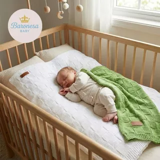 Kit 2 Mantinhas Bebê Cobertor Tricô Saída Maternidade Antialérgico Infantil Manta Recém Nascido em Oferta na Shopee