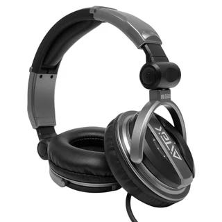 Headset Profissional DJ 57mm Com Fio 64Ω Cabo 3m OFC Plug 3.5mm e 6.3mm Estúdio