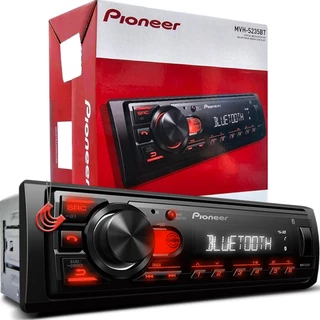 Radio Pioneer MVH-S235BT Aparelho Toca MP3 Player Auto Som Automotivo Bluetooth Usb RCA FM Potencia em Oferta na Shopee