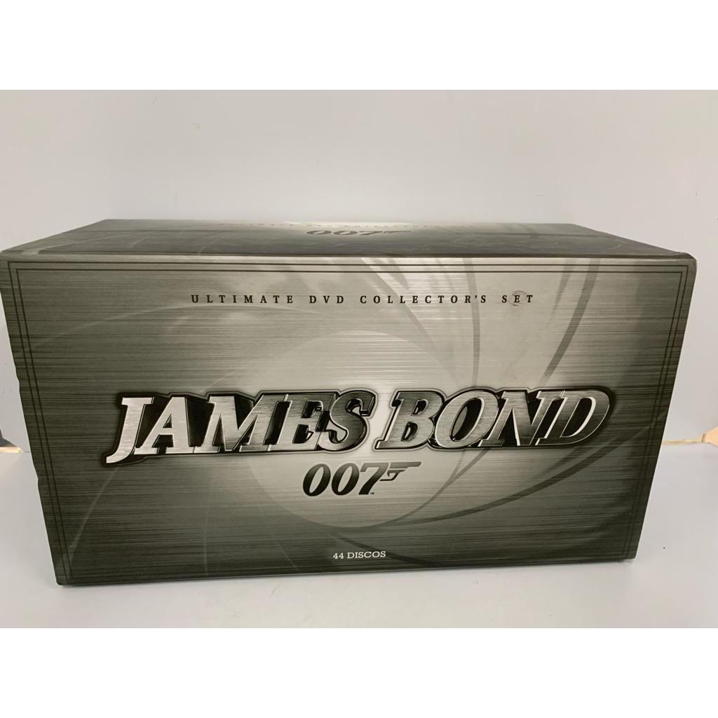 Box 007 - James Bond Ultimate Collector's Set Com 44 Discos impecáveis!