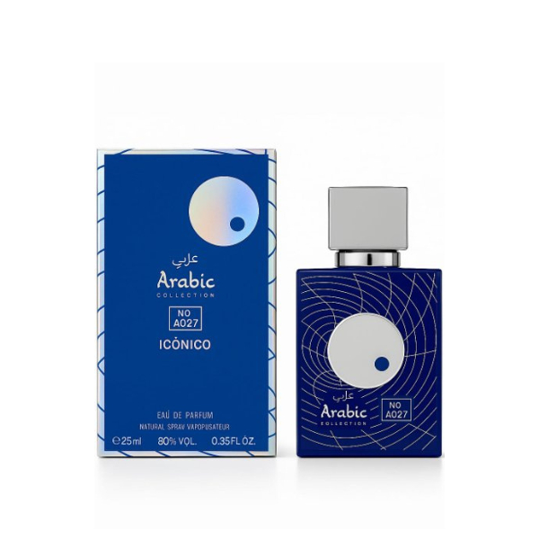 Miniatura Arabic Collection Icônico A027 Masculino 25ml | Shopee Brasil
