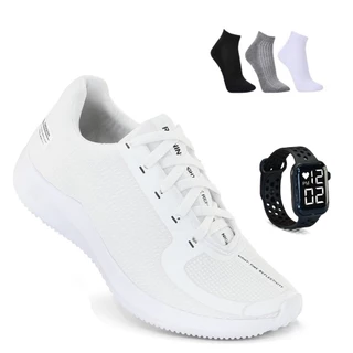 Tenis Masculino e Feminino + Relogio + Meia Esportivo Corrida Treino Versatil Sola Macio Tenis Respiravel Super leve