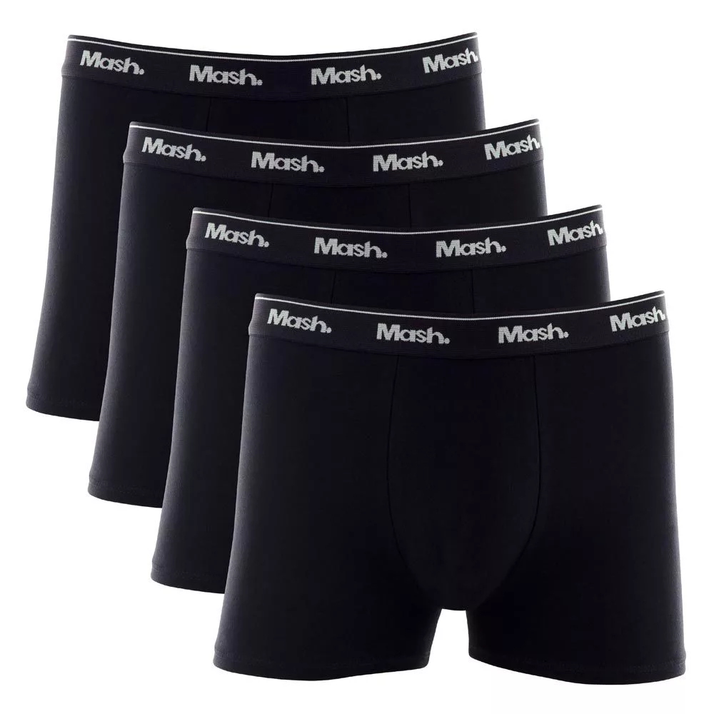 Kit Cueca Boxer Mash 4 Peças Masculina Algodão Elástico