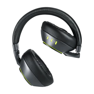 WAAW by ALOK Fone de Ouvido SENSE 210 Bluetooth Over Ear com Conectividade P2 e Bateria Até 40 Horas